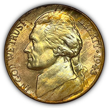 1943 golden toning for sale  Chantilly