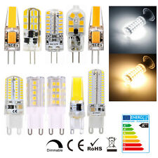 G4 12V G9 220V LED 3W 5W 6W 8W 10W Dimmable COB Ampoule Remplacer Lampe Halogène comprar usado  Enviando para Brazil