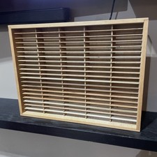Novo ~ Napa Valley Style 100 Rack de Armazenamento de Fita Cassete Suporte de Parede de Madeira comprar usado  Enviando para Brazil