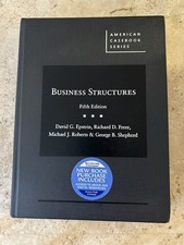 Usado, Business Structures Fifth Edition, Hardcover, Epstein, Freer, etc. Pre-Owned  comprar usado  Enviando para Brazil