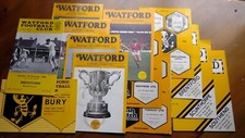 Selection watford programmes. for sale  NEWPORT