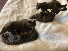 Pair metal animal for sale  PAIGNTON