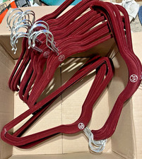 40 Joy Mangano Cabides Marrom Borgonha 25 Camisa 15 Terno Veludo Antiderrapante Abraçável? comprar usado  Enviando para Brazil
