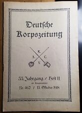 Deutsche korpszeitung dcz gebraucht kaufen  Laatzen
