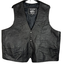 Black leather vest for sale Black leather vest for sale  Kansas City