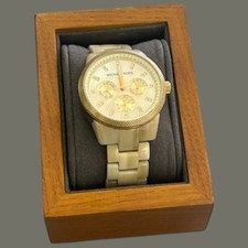 Relógio feminino Michael Kors MK-5039 Camille cronógrafo tom dourado 32mm, usado comprar usado Relógio feminino Michael Kors MK-5039 Camille cronógrafo tom dourado 32mm, usado comprar usado  Enviando para Brazil