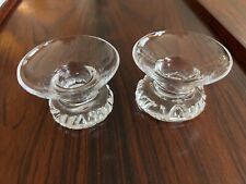Paire bougeoirs cristal d'occasion  Meudon