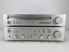 Sintonizador estéreo Yamaha T-550 / conjunto de amplificador estéreo A-550 - manutenção comprar usado  Enviando para Brazil