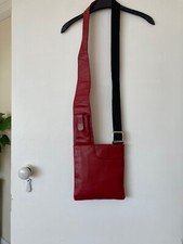 Ladies red leather for sale  LITTLEHAMPTON