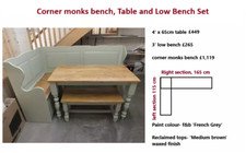 Painted table corner for sale  CANNOCK