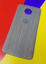 Porta traseira de madeira magnética para Motorola Moto Z1 Z2 Z3 Z4 série A-stock SKU#10114 comprar usado  Enviando para Brazil