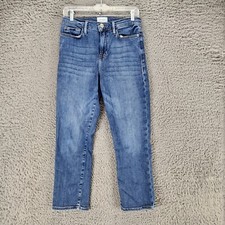 Jeans feminino armação 29 lavagem média stretch Le alta reta *GUC* comprar usado  Enviando para Brazil