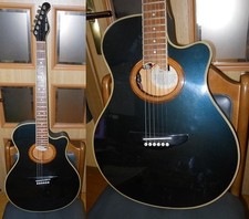 Usado, Guitarra acústica elétrica Yamaha APX-8S BK com estojo rígido comprar usado  Enviando para Brazil
