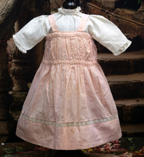 Antique cotton pinafore d'occasion  Coulommiers