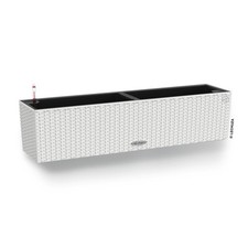 Donica Lechuza Balconera Cottage 80 cm, biała na sprzedaż  PL