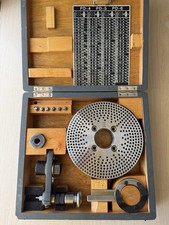 Kit de índice de mesa rotativa Societe Genevoise com estojo PD-2 PD-3 PI-4 PI-5 PI-6 comprar usado  Enviando para Brazil