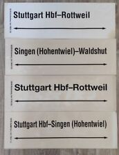 Stück zuglaufschilder konvolu gebraucht kaufen  Reutlingen