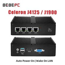 Usado, Firewall para servidor Fanless Intel N5105 J1900 J4125 N2830 4LAN Gigabit i225 PfSense  comprar usado  Enviando para Brazil