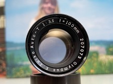 Olympus Pen F.  E.Zuiko Auto-T 100 mm 100mm F3.5 lens Objektiv small tele lens comprar usado  Enviando para Brazil