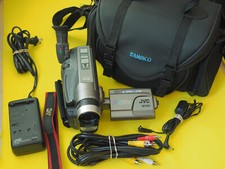 Câmera Filmadora de Vídeo JVC GR-SXM720 VHS-C Totalmente TESTADA, usado comprar usado  Enviando para Brazil