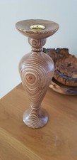 Wooden candlestick holder for sale  CARTERTON