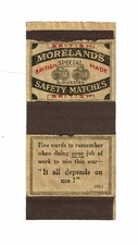 Old .j.moreland british for sale  EYE