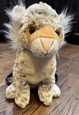 Mochila de pelúcia vintage BJ Toys bege tigre bicho de pelúcia TÃO MACIA comprar usado  Enviando para Brazil