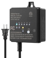 Transformador externo de baixa tensão DEWENWILS 60W com temporizador, 120V AC a 12V DC, usado comprar usado  Enviando para Brazil