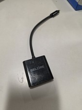 Usado, Selore genuíno C2G cabo USB-C para VGA USB 3.1 tipo C para adaptador VGA preto comprar usado  Enviando para Brazil