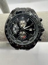 Usado, Relógio masculino Curren 8083 preto nova bateria 44MM 8" U comprar usado  Enviando para Brazil