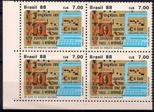 Brasile 1988 archivi usato  Trambileno