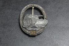 Panzerkampfabzeichen silber ei gebraucht kaufen  Bischoffen