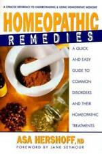 Homeopathic Remedies: A Quick and Easy Guide to Common Disorders and Thei - GOOD segunda mano  Embacar hacia Mexico