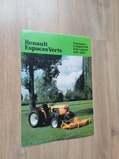 Prospectus tracteur renault d'occasion  Lys-lez-Lannoy