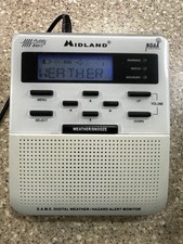 Rádio meteorológico Midland NOAA alerta público e aviso de tempestade WR-100 TESTADO FUNCIONA comprar usado  Enviando para Brazil