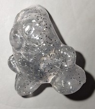 #3 Eggy Original Crazy Bones Magic Box Int. Glitter transparente anos 90 Gogos Crazybones comprar usado  Enviando para Brazil