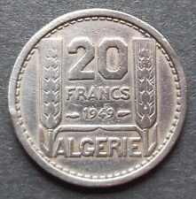 Francs 1949 algérie d'occasion  Arcis-sur-Aube