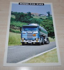Folheto de alcance Scania Truck R113 R143 Prospekt RU comprar usado  Enviando para Brazil