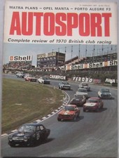Autosport magazine february for sale  DARWEN