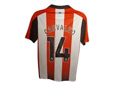 Camisa de futebol Brentford assinada por Fabio Carvalho 24/25 certificado de autenticidade, usado comprar usado  Enviando para Brazil