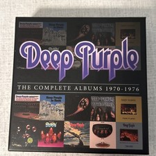 DEEP PURPLE Complete Albums 1970-1976 BOX SET CD x10 Used comprar usado  Enviando para Brazil