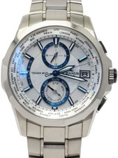 Używany, Casio Oceanus Manta OCW-S2000PW-7A Męski solarny zegarek kwarcowy, używany na sprzedaż  Wysyłka do Poland