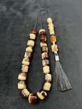 Amber worry beads for sale  Shipping to Ireland