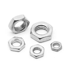 Tuerca delgada hexagonal atascada hexagonal M2 M2 M2 M2.5 M2.5 M3 M4 M5 M6 M8 M10M12M14M16 304 acero inoxidable segunda mano  Embacar hacia Mexico