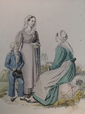 Altkolorierte lithographie 182 gebraucht kaufen  Lübeck