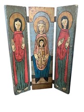 Ancien triptyque artisanat d'occasion  Dijon