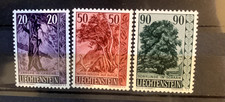 Liechtenstein lot timbres d'occasion  Saint-Jory