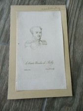 Usado, GRAVURE ORIGINALE COMTE RANDON DE PULLY 1860 comprar usado  Enviando para Brazil