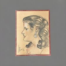 Ancien portrait crayon d'occasion  Malaunay