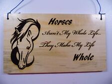 Horses make life for sale  Meriden